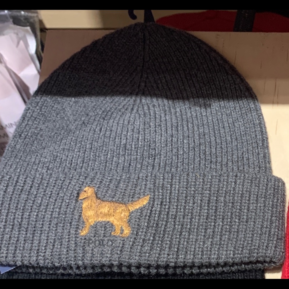 RL POLO Golden Retriever Watch Cap. Wool Blend.